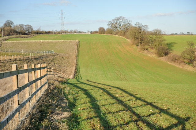 HFF from the field next to the M25 near CSP