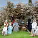 Italy, Christmas Scene in Assisi Close-up