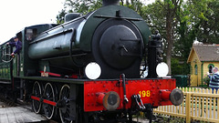 The Royal Engineer arrives at Haven Street