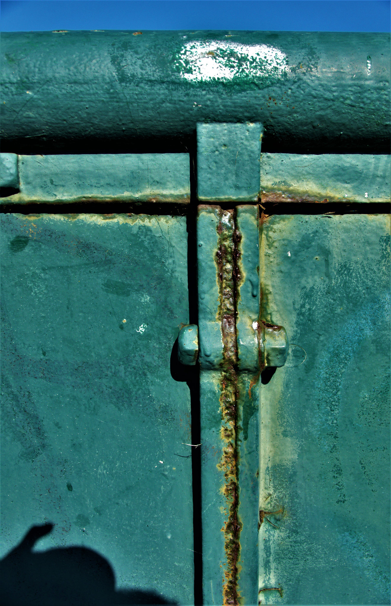 Blue And Rust. The Perfect Match