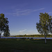 abends am Torne älv, Haparanda/Schweden -  Blick nach Tornio/Finnland (© Buelipix)