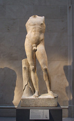 Marble Statue of Apollo Lykeios in the Metropolitan Museum of Art, January 2012