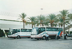 Autocares Batle coaches at Palma Airport - 24 Oct 2000