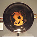 Terracotta Kylix with a Man and a Youth Kissing in the Getty Villa, June 2016