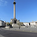 Nelson in self isolation, Trafalgar square, London