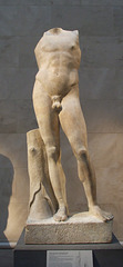 Marble Statue of Apollo Lykeios in the Metropolitan Museum of Art, January 2012