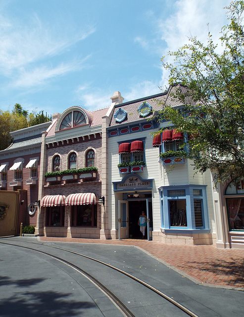 Main Street USA in Disneyland, June 2016