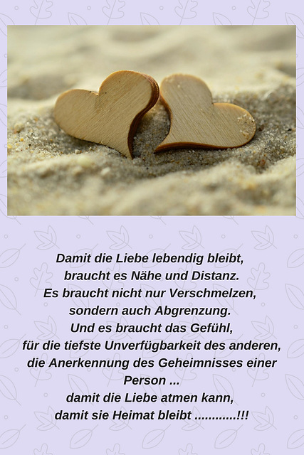 Liebe...