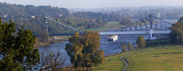 Panorama "Blaues Wunder"