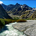 Vallouise : torrent du glacier blanc