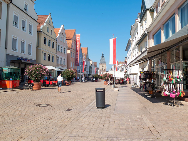 Maximilianstraße mit Blick zum Altpörtel