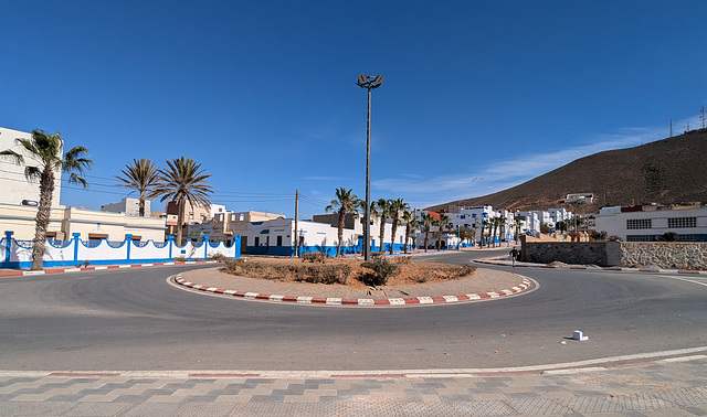 Rond-point marocain / Morrocan