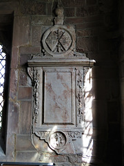 weston under wetherley church, warks  (25)tomb of morgan children, 1584