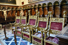 Venice 2022 – San Zaccaria – Chairs for the Doge and his entourage
