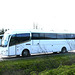Prospect Coaches (Megabus contractor) PR71 MEG on the A11 at Barton Mills - 7 Apr 2024 (P1170782)