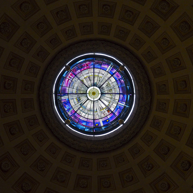 Roma, kaleidoscope in Santa Maria Degli Angeli