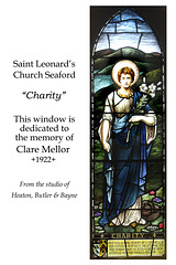 Saint Leonard's Church, Seaford - Clare Mellor memorial window