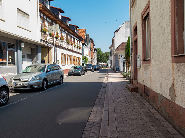 Blick in eine Seitenstraße