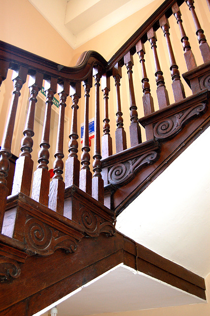 Staircase, No.28 Church Street, Ashbourne, Derbyshire