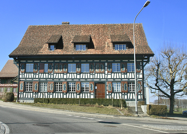 Schweizer Fachwerkhaus