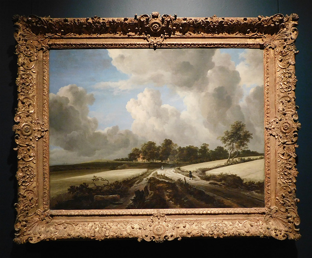 Wheat Fields by Van Ruisdael in the Metropolitan Museum of Art, February 2019