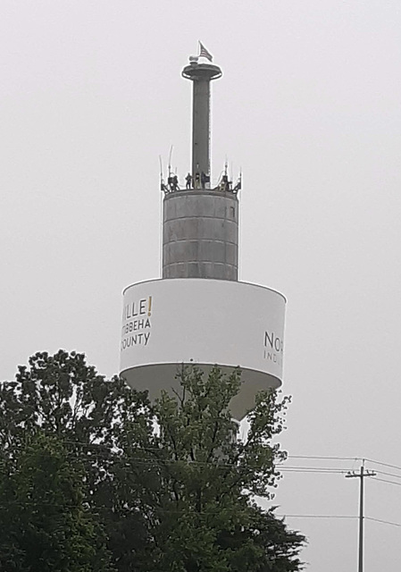 Water tower construction