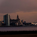 Liverpool in the evening