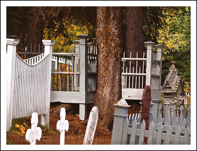 Graveyard in Barkerville, BC