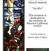 Saint Leonard's Church, Seaford - Maurice Galloway memorial window - studio of Heaton, Butler & Bayne