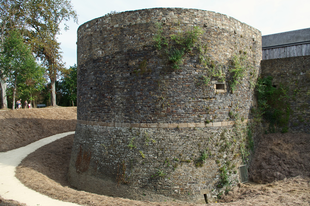 Tower fortifications at Dol de Bretagne