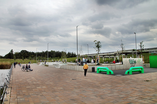 Skateplatz am See im Glückauf-Park (Gelsenkirchen-Hassel) / 26.05.2022