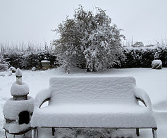 Snow Bench