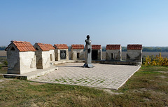 Transnistria- Bendery Fortress- Monument to Baron Munchausen