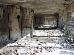 Der unterirdische Teil der Bunker