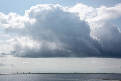 20140907 4864VRAw [NL] Wolken, Terschelling