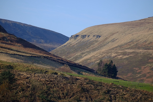 A cleared view to Crowden