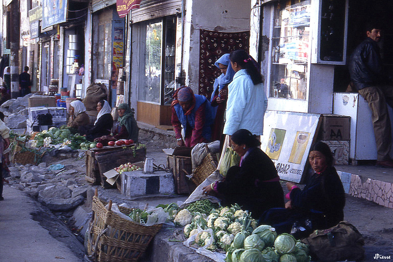 Marché de Leh (Ladakh)