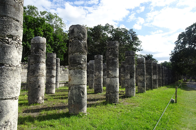 Pillars Of The Temple Of The Warriors