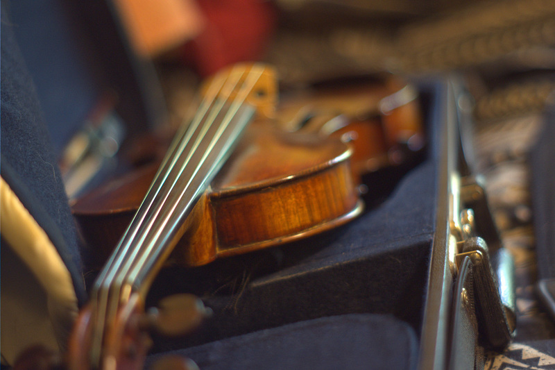 My Fiddle in its Case