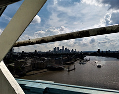 London - looking toward Docklands...