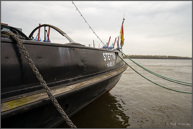 Die stattliche Stettin im Museumshafen