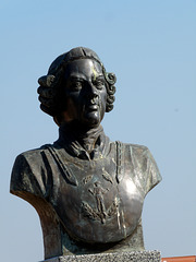 Transnistria- Bendery Fortress- Munchausen Bust