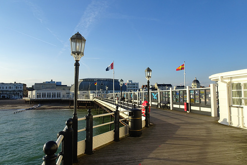 On Worthing Pier