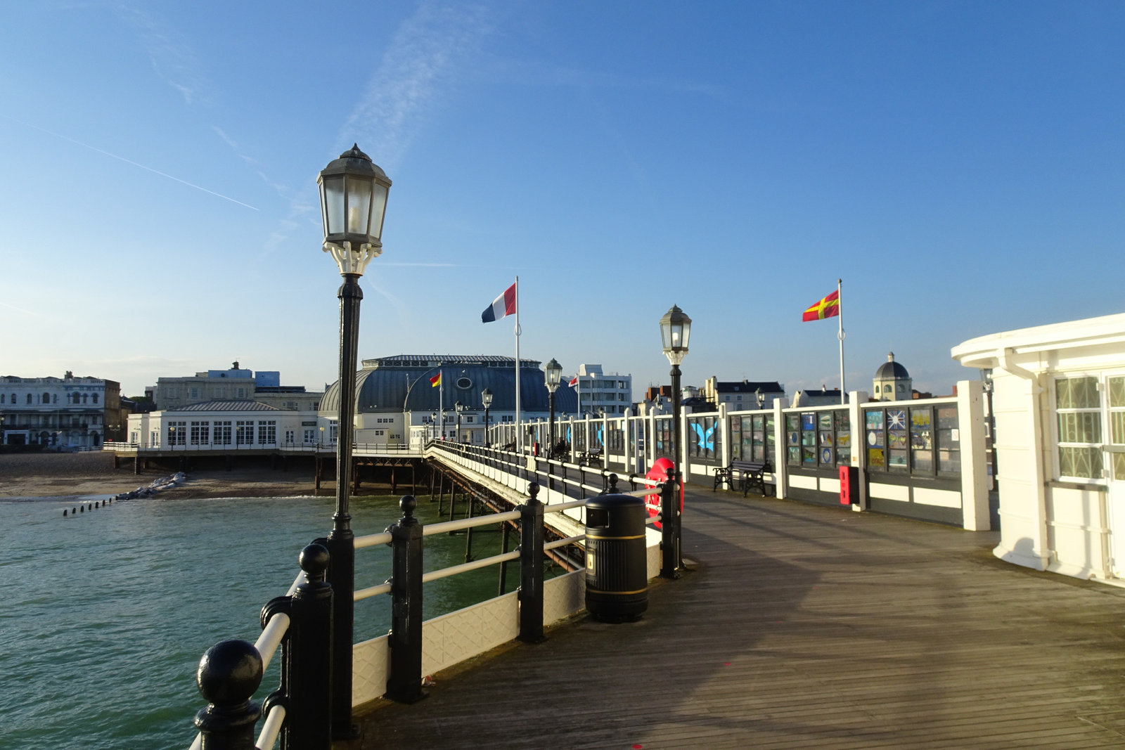 On Worthing Pier