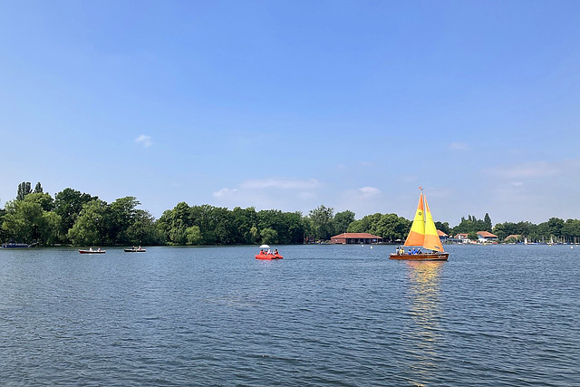 Maschsee mit Bööötchen