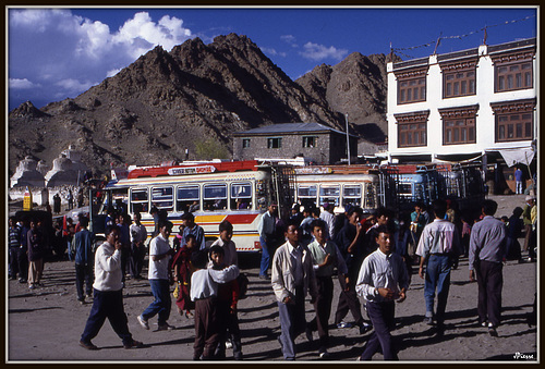 Gare routière de Leh (Ladakh)