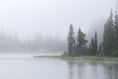 reflection lake idyll