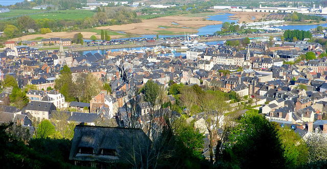 Honfleur vu du Mont Joli.