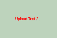 Upload test 2