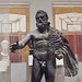 Detail of the Bronze Hercules in the Boston Museum of Fine Arts, January 2018